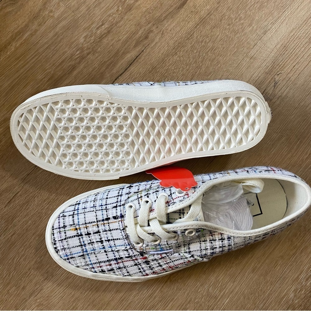 Vans Tweed Low Top Sneakers Multicolor cream white - Picture 2 of 5